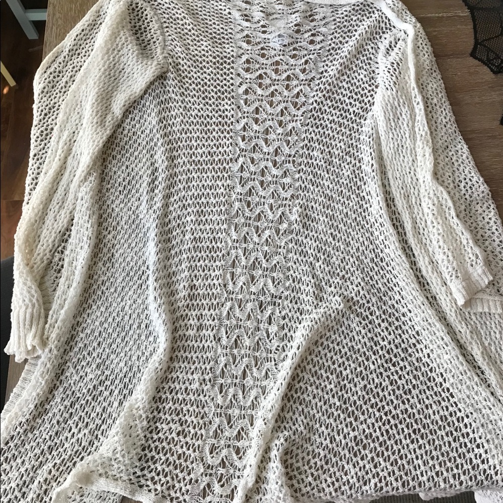 Large cream colored Mossimo cardigan